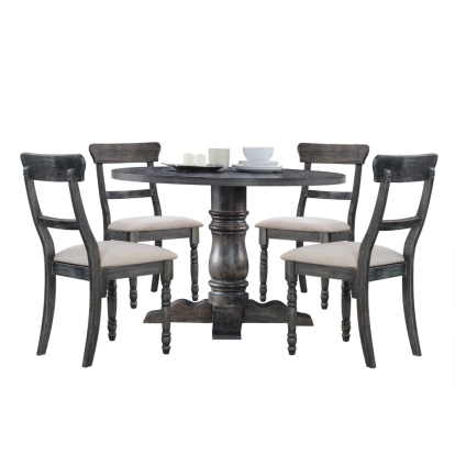 ACME Leventis Side Chair (Set-2) Model 74642