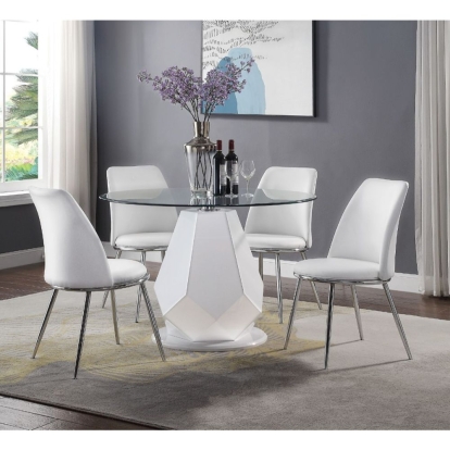ACME Weizor Side Chair (Set-2) Model 77152
