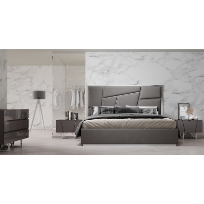 VIG Furniture Grey Bedroom Set SKU VGVCBD8978-SET-GRY - Product ID 74981|74982