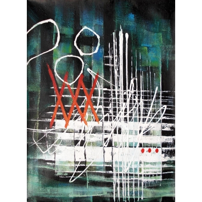 VIG Furniture Multi-Toned Painting SKU VGSHD-ADC3510 - Product ID 76080