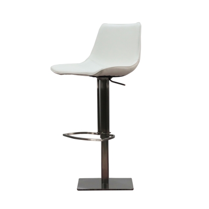 Modrest Manning - Modern White Bar Stool Bar Stool White furniture-00176279 Vig Furniture VGHR5362GB