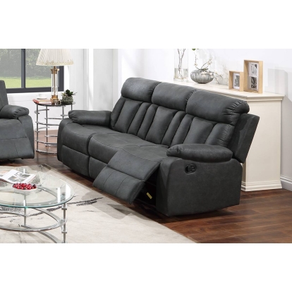 Poundex Recliner Sofa Model F8106