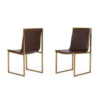 VIG Furniture Brown Dining Chair SKU VGGMDC-305-DC - Product ID 77376Z