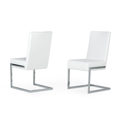 VIG Furniture White Dining Chair SKU VGEWF3131BK-WHT - Product ID 77446Z