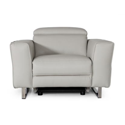 VIG Furniture Grey Lounge Chair SKU VGDDLUCCA-GREY-CH - Product ID 77480