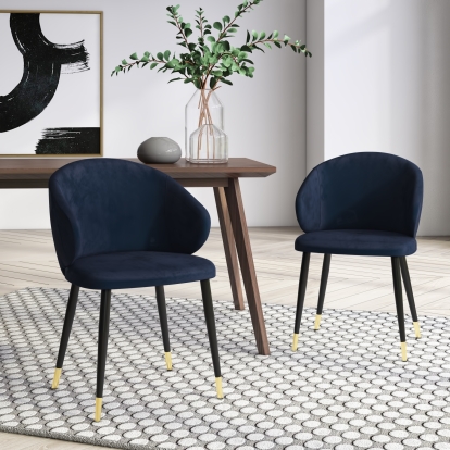 VIG Furniture Blue Dining Chair SKU VGSWSFC463-BLUE - Product ID 77775Z