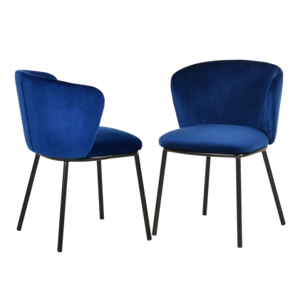 VIG Furniture Blue Dining Chair SKU VGFH139131-BLU-DC - Product ID 77935Z