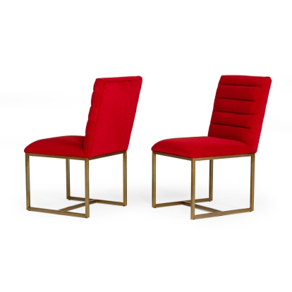 VIG Furniture Orange Dining Chair SKU VGGMDC-1251A-ORG - Product ID 78095Z