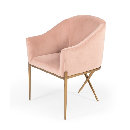 VIG Furniture Pink Lounge Chair SKU VGMFOC-296-PK-CH - Product ID 78514