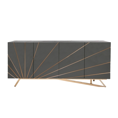 VIG Furniture Gray/Grey Buffet SKU VGVC-G2127-GRY - Product ID 79563