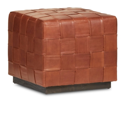 Classic Home Weston Ottoman Mirage, Tobacco Model 7WES107XLMITOB
