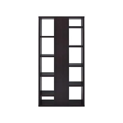 Coaster Altmark Bookcase with Staggered Floating Shelves Cappuccino