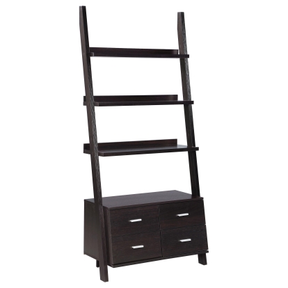 Coaster Colella Contemporary Cappuccino Bookshelf Model 800319