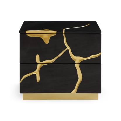 VIG Furniture Black Nightstand SKU VGVCN1801-BLKX-NS-W - Product ID 80128