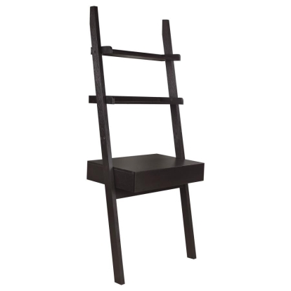 Coaster Colella 2-shelf Writing Ladder Desk Cappuccino Model 801373