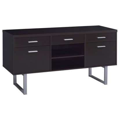 Coaster Lawtey 5-drawer Credenza with Adjustable Shelf Cappuccino Model 801522