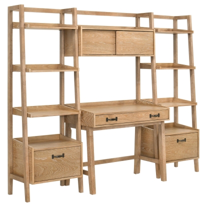 Coaster Fabian Rustic Writing Desk Model 802041-Set