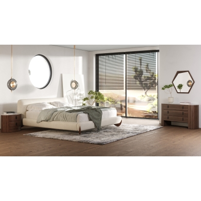 VIG Furniture Cream Bed SKU VGCS-21073-BED-SET - Product ID 80226|80227