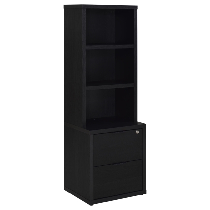 Coaster Westpark Transitional Black Bookcase Model 802703