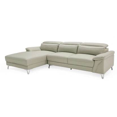 VIG Furniture Light Grey Sectional Sofa SKU VGBNS-1812-LTGRY-LAF - Product ID 80379