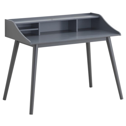 Coaster Percy 4-compartment Writing Desk Grey Model 804497