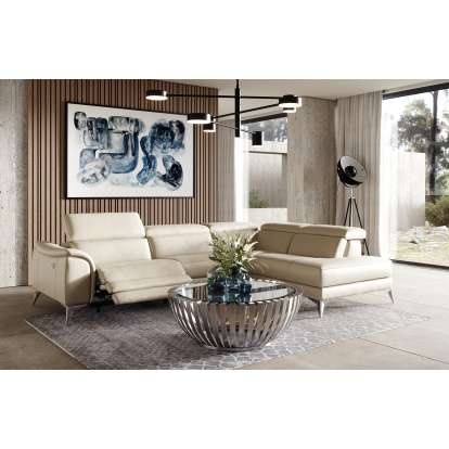 VIG Furniture Beige Sectional Sofa SKU VGCC-MONTECARLO-CAPP-RAF - Product ID 80899