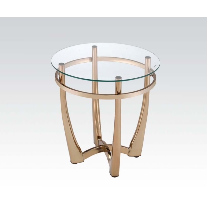 ACME Orlando II End Table Model 81612
