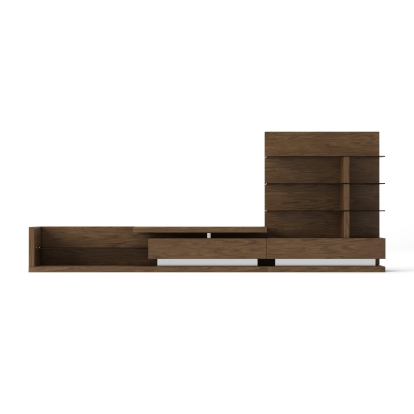 VIG Furniture Walnut TV Stand SKU VGBB662N-WALGRY - Product ID 81626