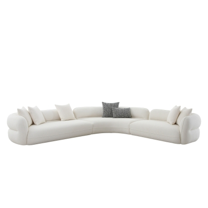 VIG Furniture Off-White Sectional Sofa SKU VGOD-DY-23060-OFF - Product ID 81629