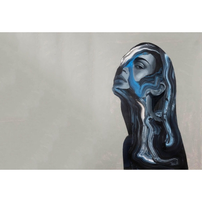 Modrest VIG23025 - 71 X 47 Black Framed Oil Painting Painting furniture-00181654 Vig Furniture VGTHVIG23025