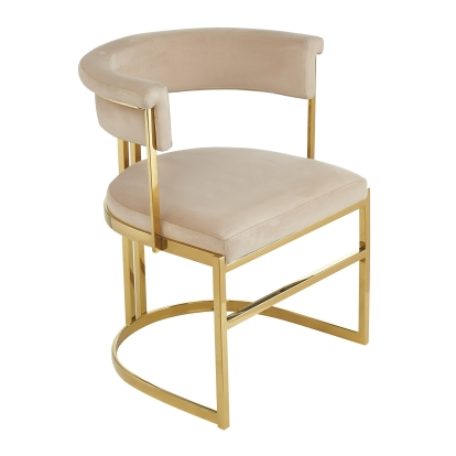 VIG Furniture Beige Dining Chair SKU VGZA-Y9504-BGEGLD - Product ID 81688