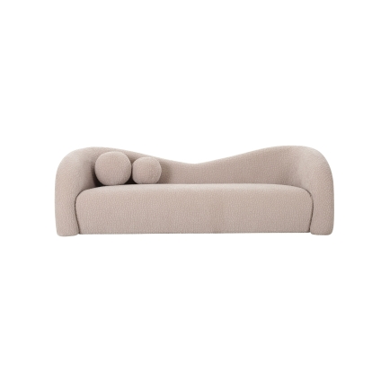 Divani Casa Calico - Contemporary Beige Fabric 3-Seat Sofa Sofa Beige furniture-00181770 Vig Furniture VGOD-ZW-22019-3S-BGE