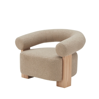 VIG Furniture Tan Accent Chair SKU VGMY-1385-TOAST - Product ID 81792