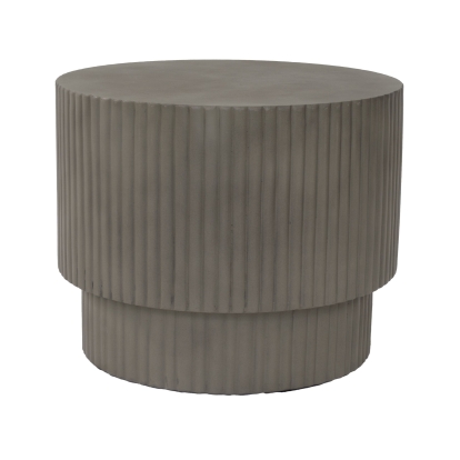 Modrest Gruver - Modern Grey Concrete End Table End Table Grey furniture-00181853 Vig Furniture VGGR-674650-GRY