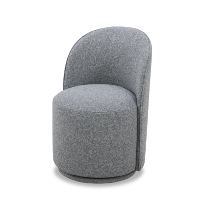 Modrest Correa - Modern Grey Fabric Swivel Dining Chair Dining Chair Grey furniture-00182201 Vig Furniture VGKK-KF.Y1179-GRY