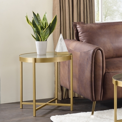 ACME Charrot End Table Model 82307