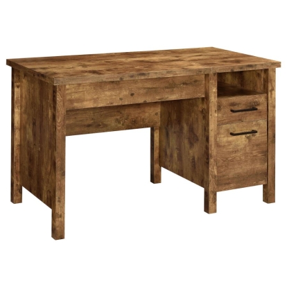 Coaster Delwin Lift Top Office Desk with File Cabinet Antique Nutmeg Model 881240