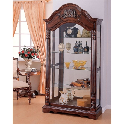 ACME Denton Curio Cabinet Model 90054