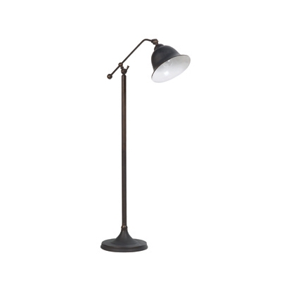 Coaster Eduardo Bell Shade Floor Lamp Dark Bronze