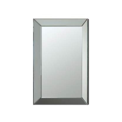 Coaster Pinciotti Rectangular Beveled Wall Mirror Silver Model 901783