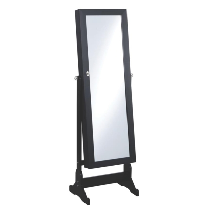 Coaster Tutuola Jewelry Cheval Mirror Black Model 904039