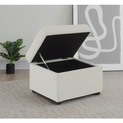 Coaster Winter Transitional Storage Ottoman Model 904134