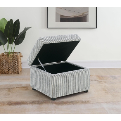 Coaster Winter Transitional Storage Ottoman Model 904138