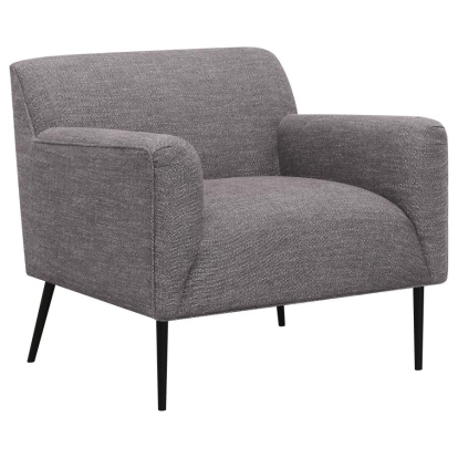 Coaster Darlene Upholstered Tight Back Accent Chair Charcoal Model 905640
