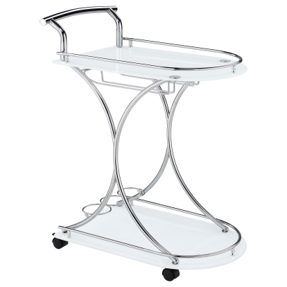 Coaster Elfman Contemporary Bar Cart Model 910002