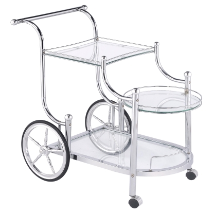 Coaster Sarandon Contemporary Bar Cart Model 910076