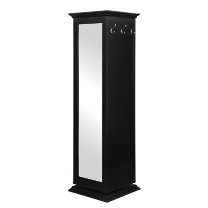 Coaster Robinsons Swivel Accent Cabinet with Cork Board Black Model 910083
