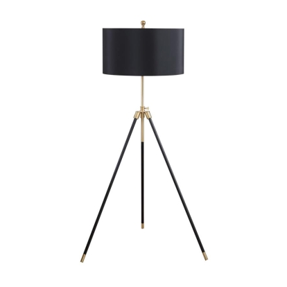 Coaster Zabka Tripod Floor Lamp Black and Gold Model 923255