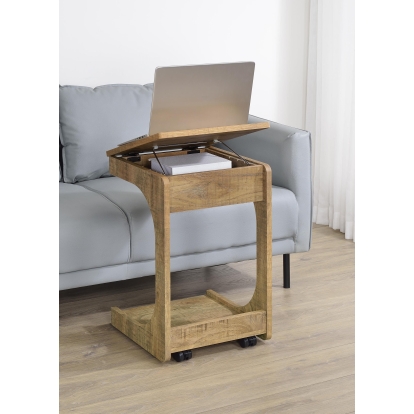 Coaster Ralston Rustic Mango Side Table Model 930292