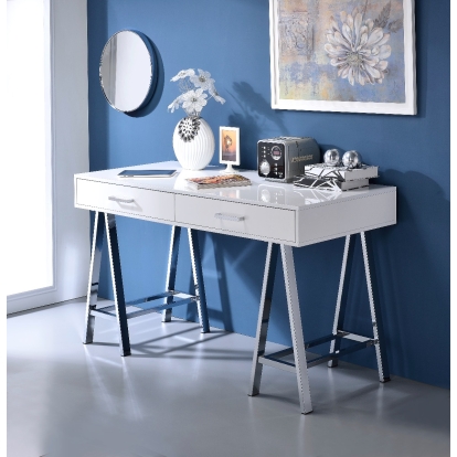 ACME Coleen Writing Desk With USB Model 93047
